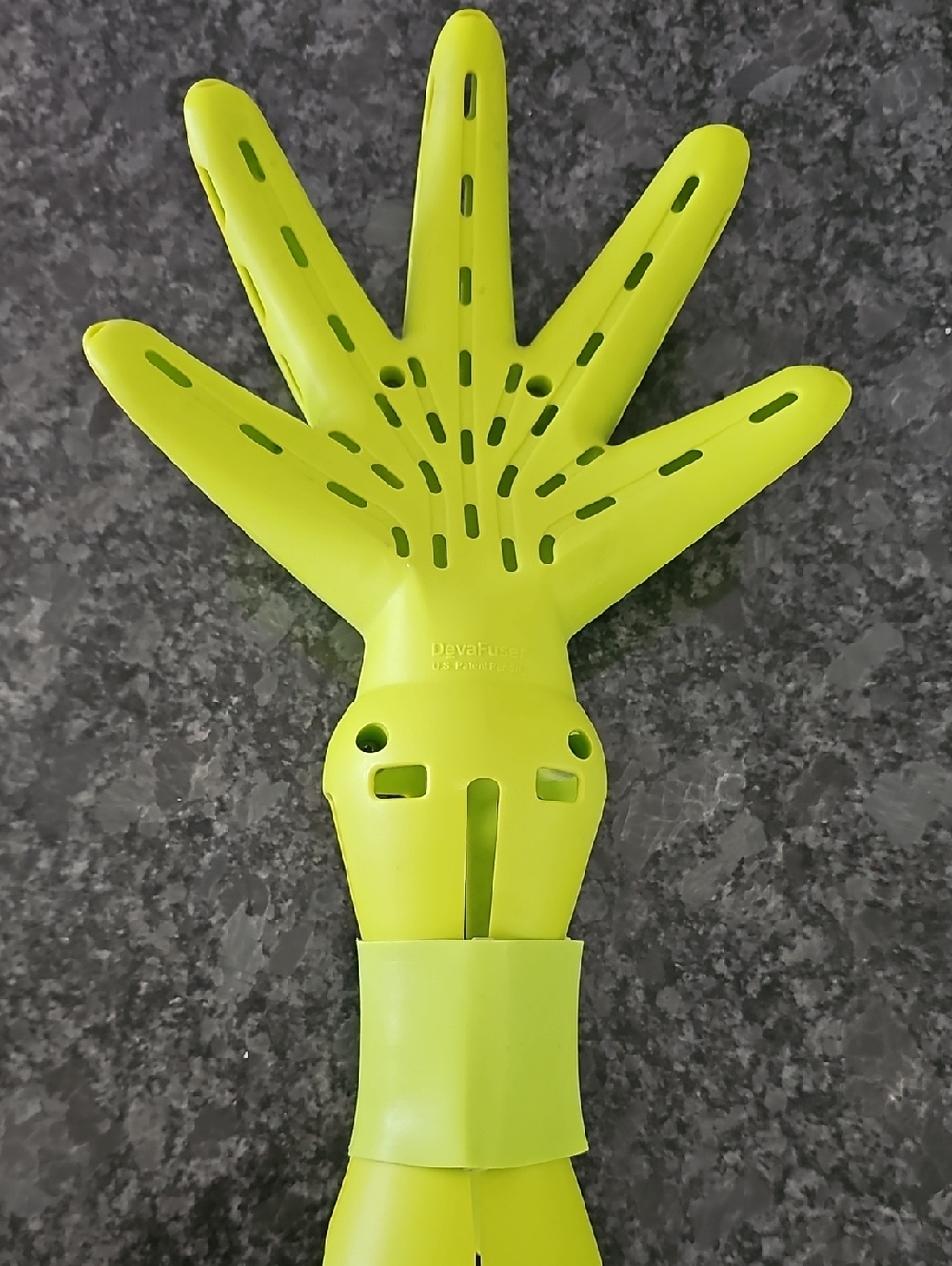 DevaCurl Neon Lime Hair Pick